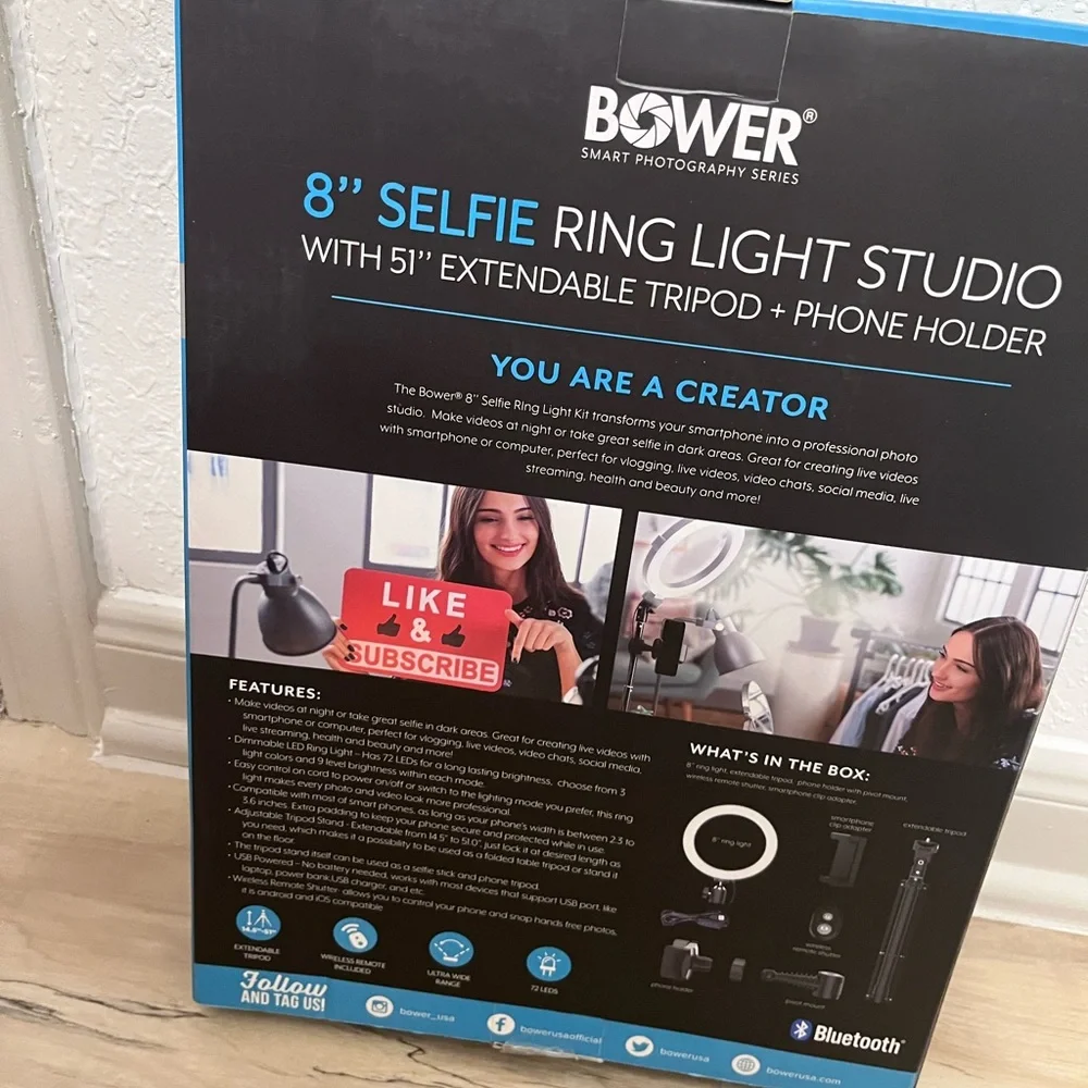 Ring light studio . Unopened box